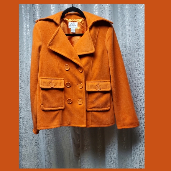 Mandarin Peacoat Jacket - Picture 8 of 9